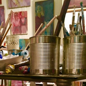 Dans l'atelier d'Arlette...